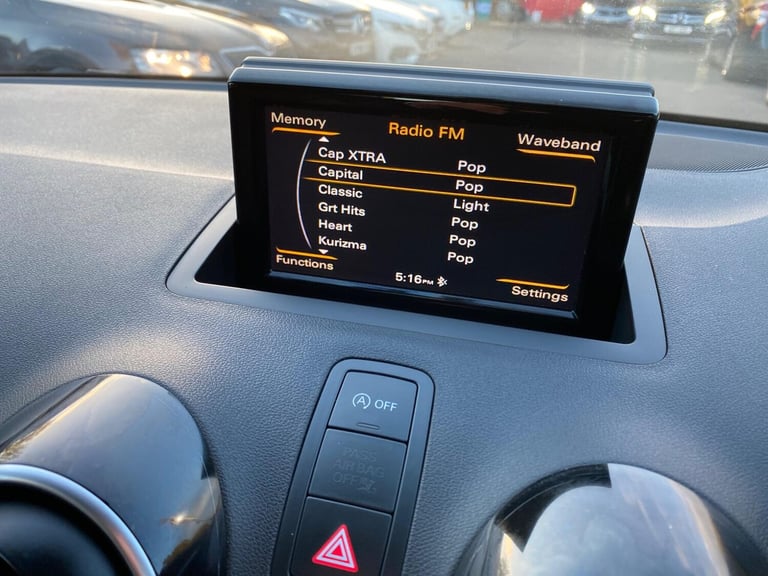 2016 Audi A1 1.0 TFSI Sport Euro 6 (s/s) 3dr HATCHBACK Petrol Manual