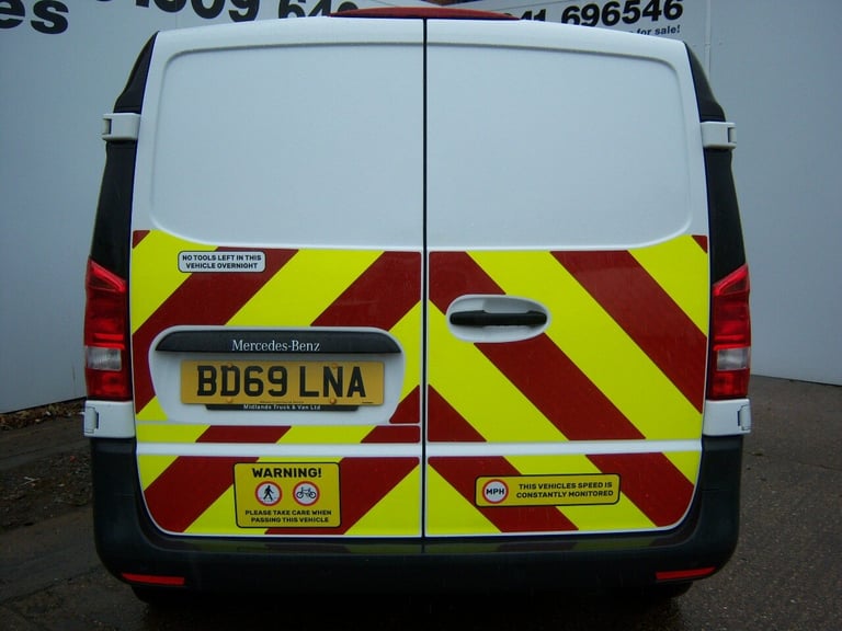 2019 Mercedes-Benz Vito 110CDI Pure Van PANEL VAN Diesel Manual