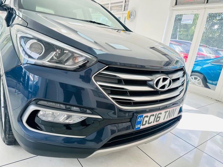 2016 Hyundai Santa Fe 2.2 CRDi Blue Drive Premium Auto 4WD Euro 6 (s/s) 5dr (7 Seat) ESTATE Diese...