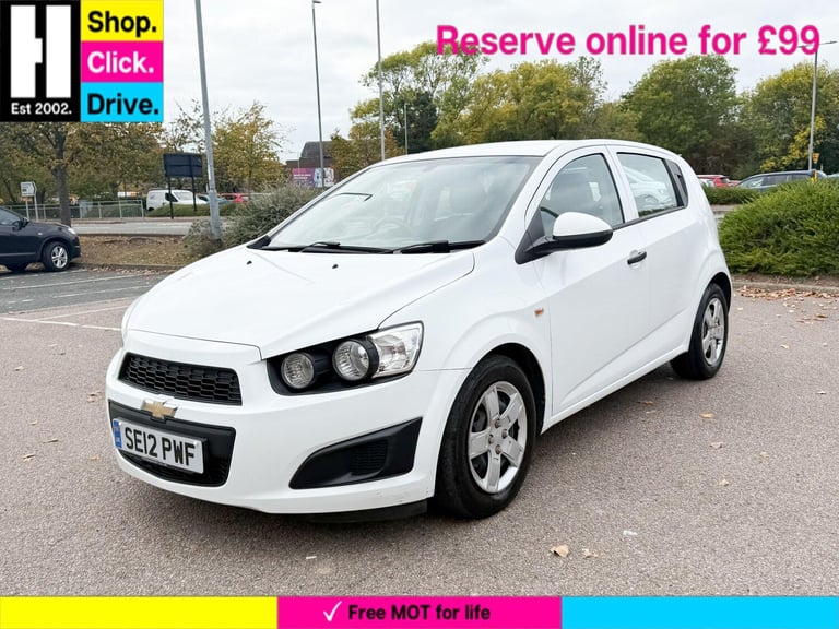 2012 Chevrolet Aveo 1.2 LS Hatchback 5dr Petrol Manual Euro 5 (s/s) (86 ps) HATCHBACK Petrol Manual
