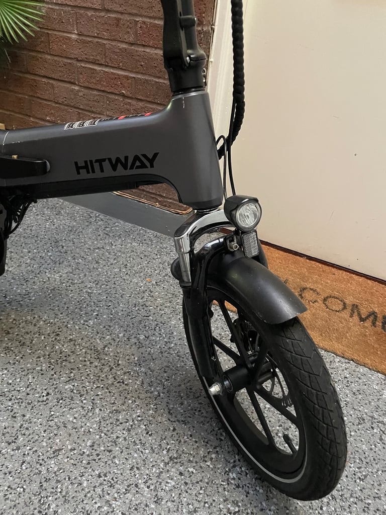 HITWAY BK2 Electric Bike, Folding Electric Bicycle With accessories