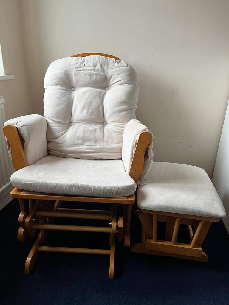 Nursing Chair with Footstool 