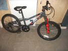 Kids  Bicycle Apollo Chaos 6 Speed front suspension Mountain bike 20 inch wheel