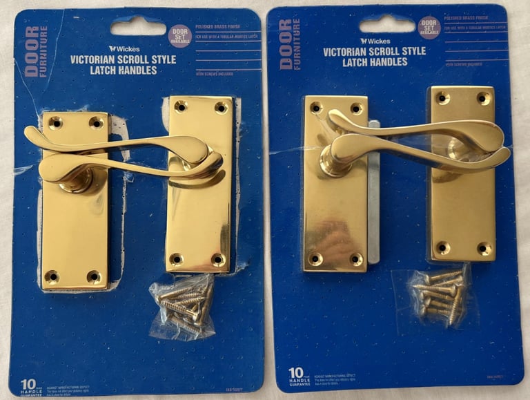 image for Solid Brass Door Handles