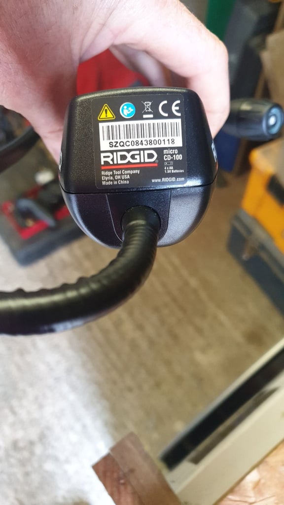 Ridgid micro cd-100 gas detector