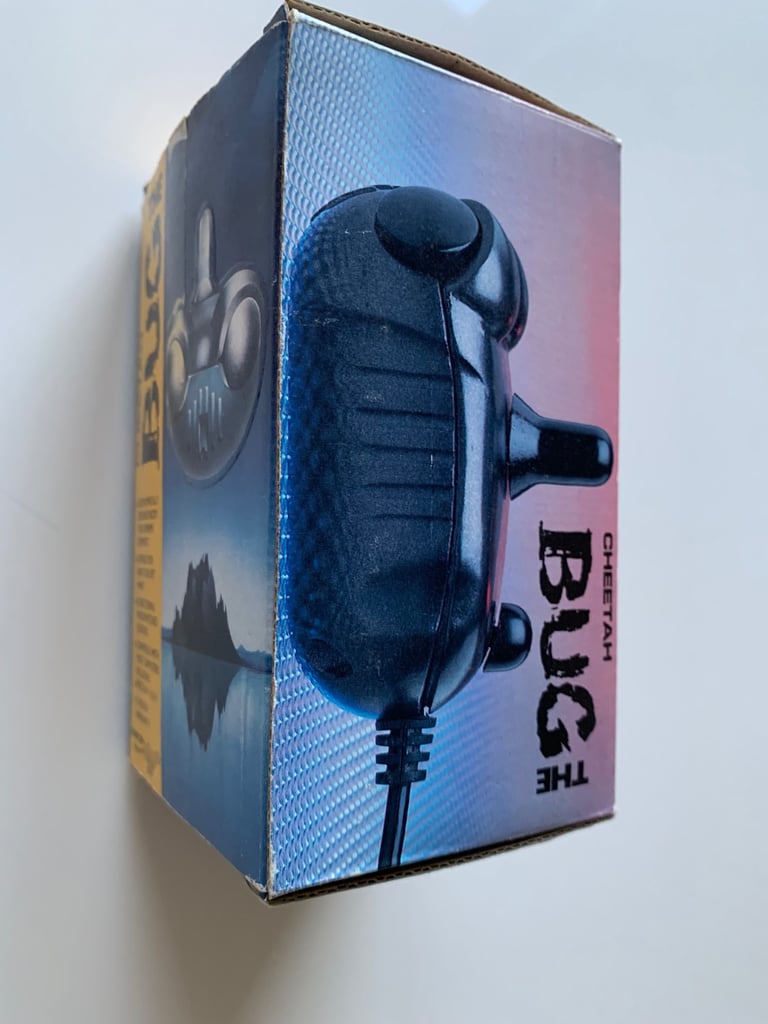 THE CHEETAH BUG JOYSTICK (BOXED) and QUICKSHOT JOYSTICK