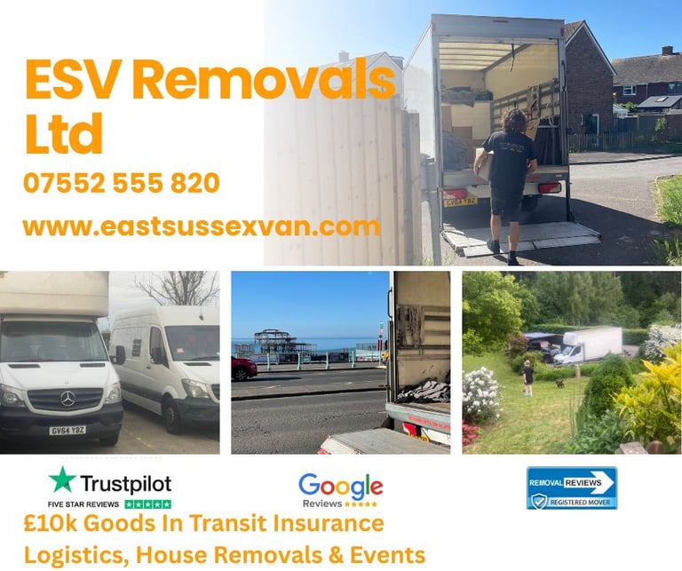 ESV Removals Ltd - Newhaven Van Removals - Man and Van Newhaven