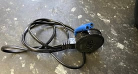 2 Pin Mains Cable Lead Power Cord UK Plug