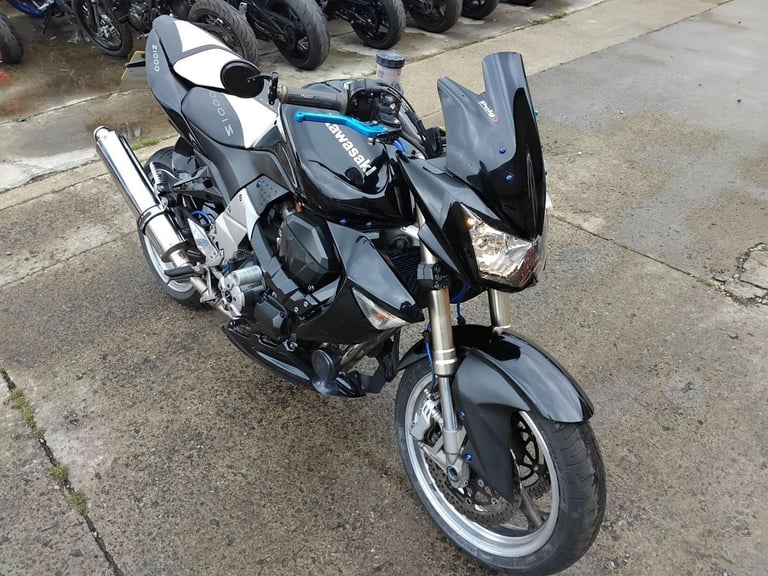 2008 08 KAWASAKI ZR 1000 B7F Z1000 Z NEW MOT CLEAN BLACK NAKED MUSCLE ZR1000