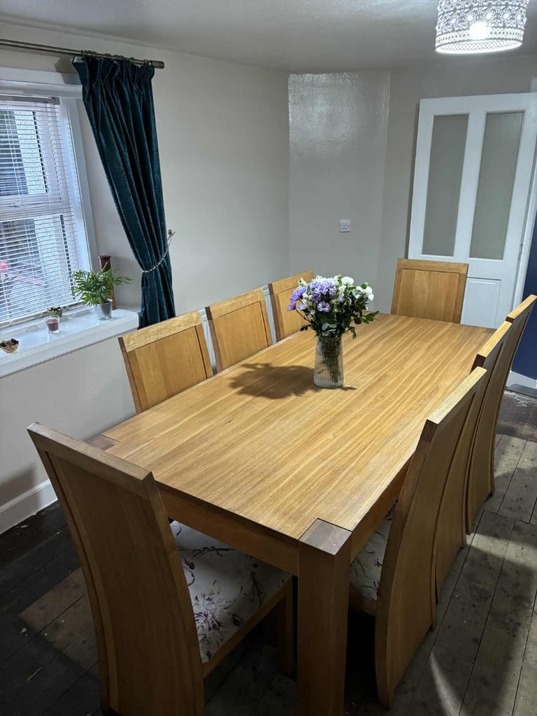 image for Dining room table and chairs