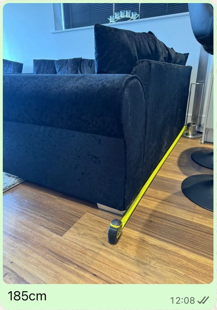 Romelia Corner Sofa + 2 Seater Sofa £340 Retail £1900