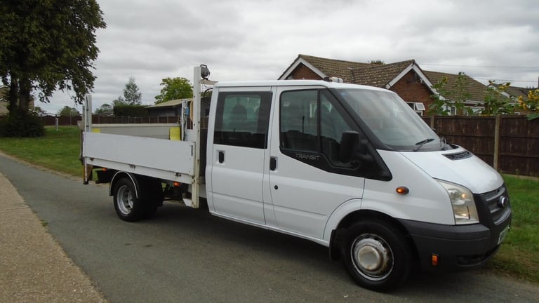 2014 Ford Transit D/Cab dropside c/w tail lift  TDCi 125ps [DRW] Dropside Diesel