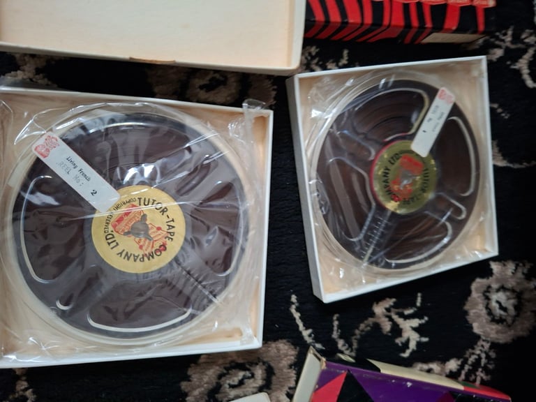 EMI,SCOTCH,BASF,5" REEL TO REEL TAPES