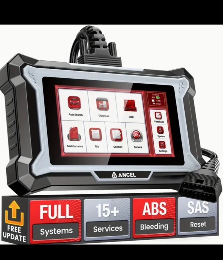 ANCEL DS200 OBD2 Car Diagnostic Tool All System Tester Scanner EGR AdBlue DPF new sealed 