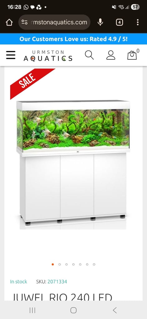 image for 240lt jewel tank full set up (more pics to follow)