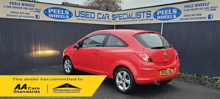2012 62 VAUXHALL CORSA 1.4 16V SE HATCHBACK 3DR PETROL AUTO EURO 5