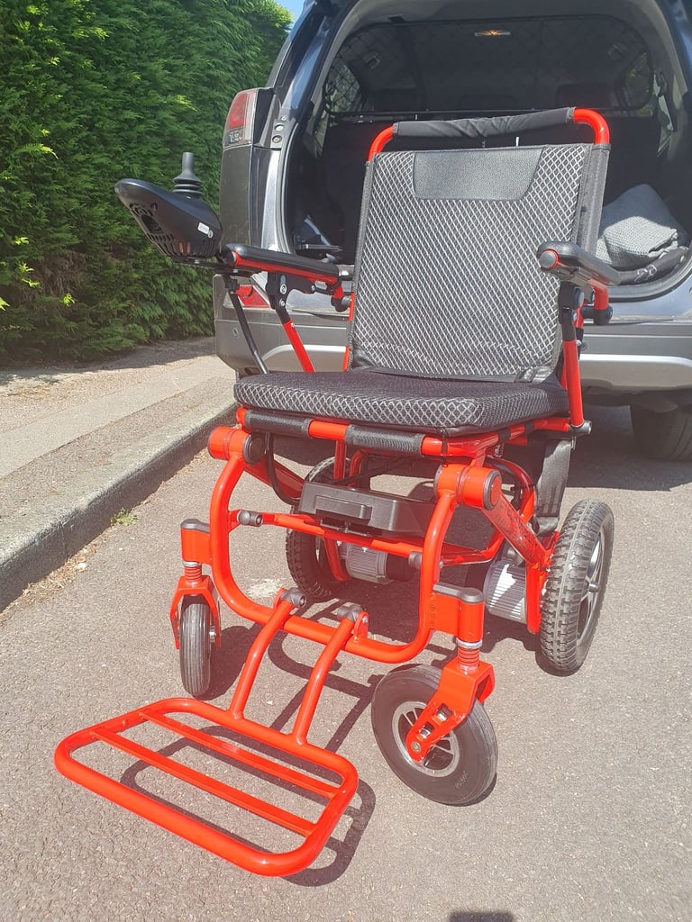 image for Electric folding wheelchair 