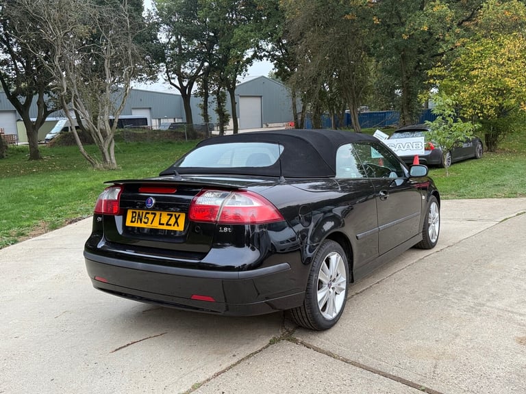 2007 Saab 9-3 1.8t Vector Anniversary 2dr CONVERTIBLE Petrol Manual