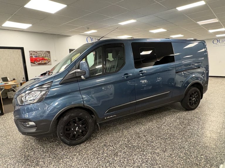 2021 Ford Transit Custom 2.0 EcoBlue 170ps Low Roof D/Cab Trail Van PANEL VAN DIESEL Manual