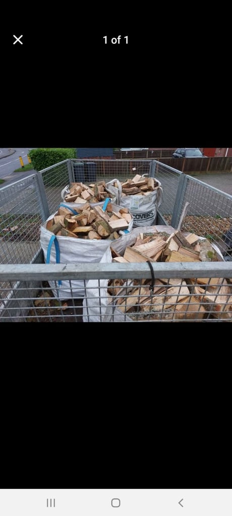 Good quality dry seasoned hardwood firewood split logs