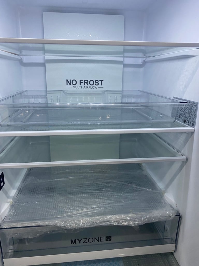 FREE DELIVERY Haier Stainless Steel 3Doors Frost Free Fridge Freezer For Sale