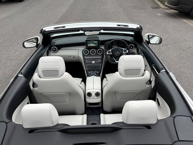 2017 Mercedes-Benz C Class 2.0 C200 AMG Line Cabriolet 2dr Petrol G-Tronic+ Euro 6 (s/s) (184 ps)...