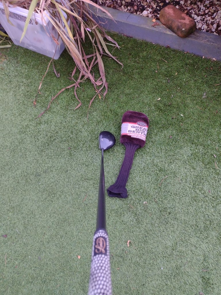 CALLAWAY GOLF E.R.C. FORGED TITANIUM 1 WOOD DRIVER + HEADCOVER 