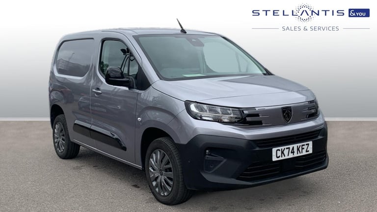 image for 2024 Peugeot Partner 1.5 BlueHDi 1000 Asphalt Standard Panel Van 5dr Diesel EAT8 SWB Euro 6 (s/s ...