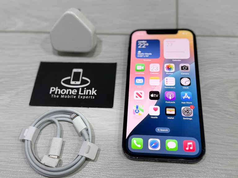 📱Black Apple iPhone 12 64GB Unlocked All Networks + Warranty 🍎 - P951