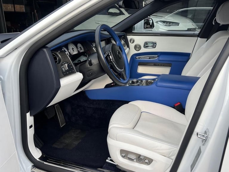 LEFT HAND DRIVE 2018 ROLLS ROYCE GHOST  6.6 V12 BLACK BADGE 17K MILES UK REG LHD