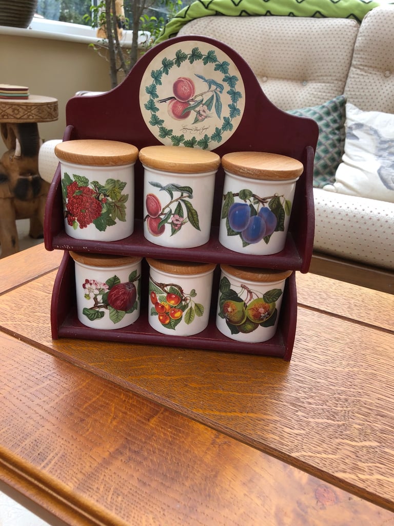 image for Vintage Portmeirion spice jars