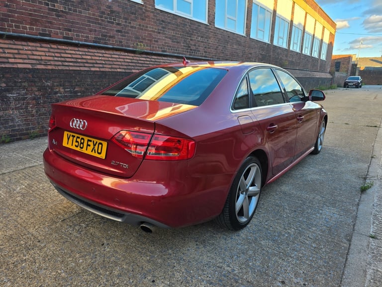 2008 Audi A4 2.7 TDI S Line 4dr Multitronic SALOON Diesel Automatic