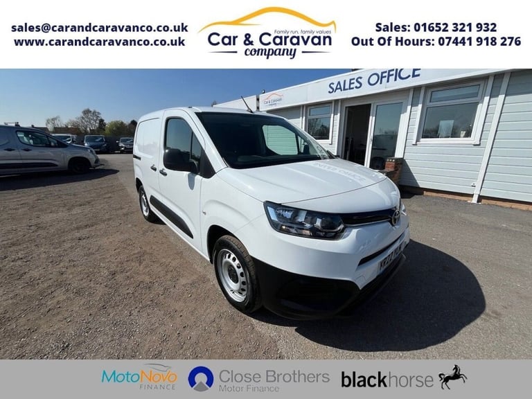 image for 2022 22 TOYOTA PROACE CITY 1.5 BLUEHDI ACTIVE SHORT PANEL VAN 5DR DIESEL MANUAL 
