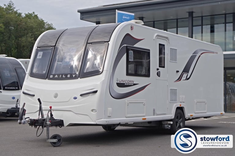image for Bailey Unicorn Black Edition Vigo, 2021 Used Touring Caravan