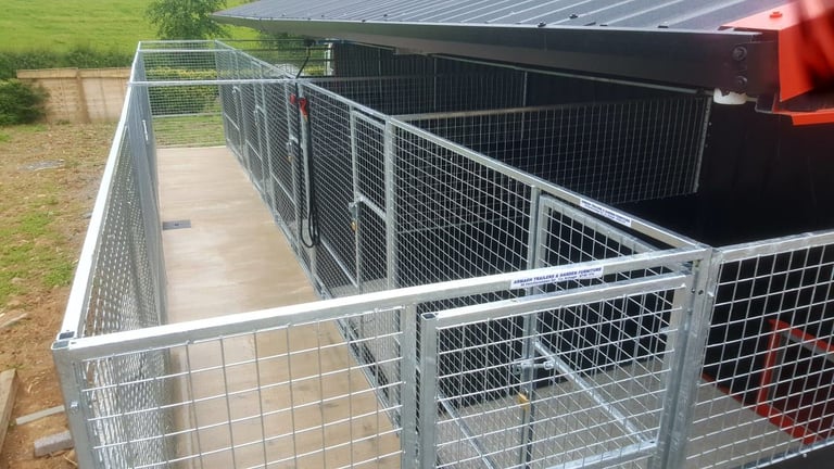 New galvanised dog cages pens enclosures  and kennels