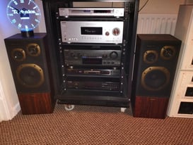 SOLD (Pending Collection) Profile 300 floorstanding speakers retro