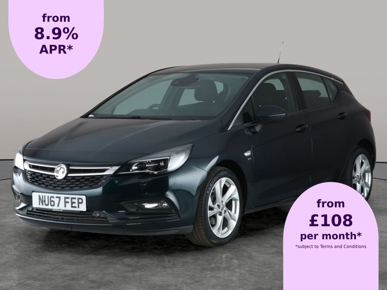 2017 Vauxhall Astra 1.4i Turbo SRi Hatchback 5dr Petrol Manual Euro 6 (150 ps) - PARK SENSORS - H...