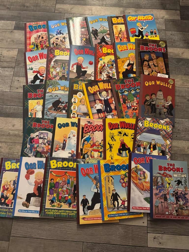 image for Oor Wullie and The Broons collection