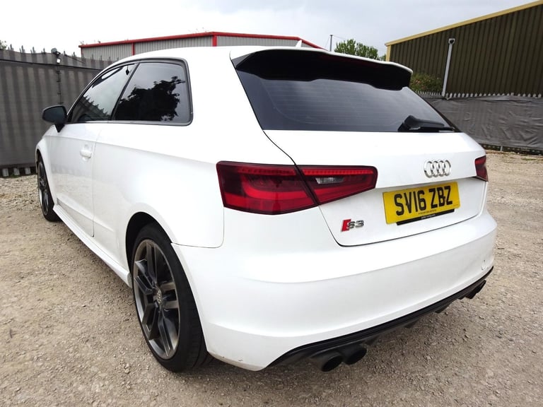 2016 16 REG AUDI S3 QUATTRO AUTO DAMAGED REPAIRABLE SALVAGE