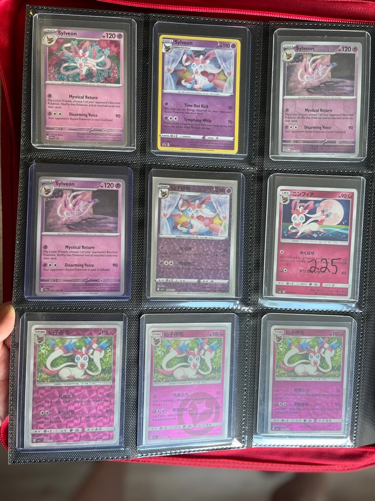 Pokemon TCG Cards Binder Collection - NM condition