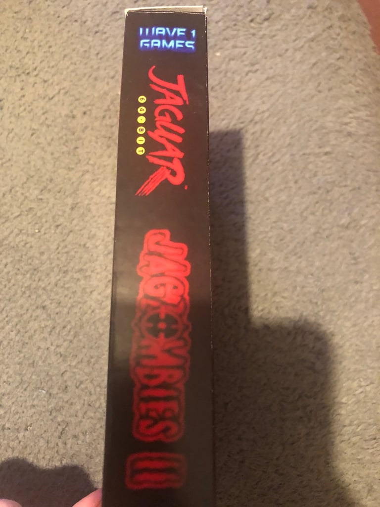 Atari Jaguar Jag zombies rare blood red shell 