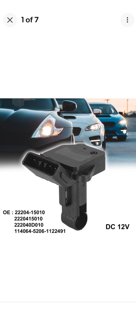 *** FOR SALE *** 22204-15010 MAF Mass Air Flow Meter Sensor for Toyota Corolla for Lexus GS430. 