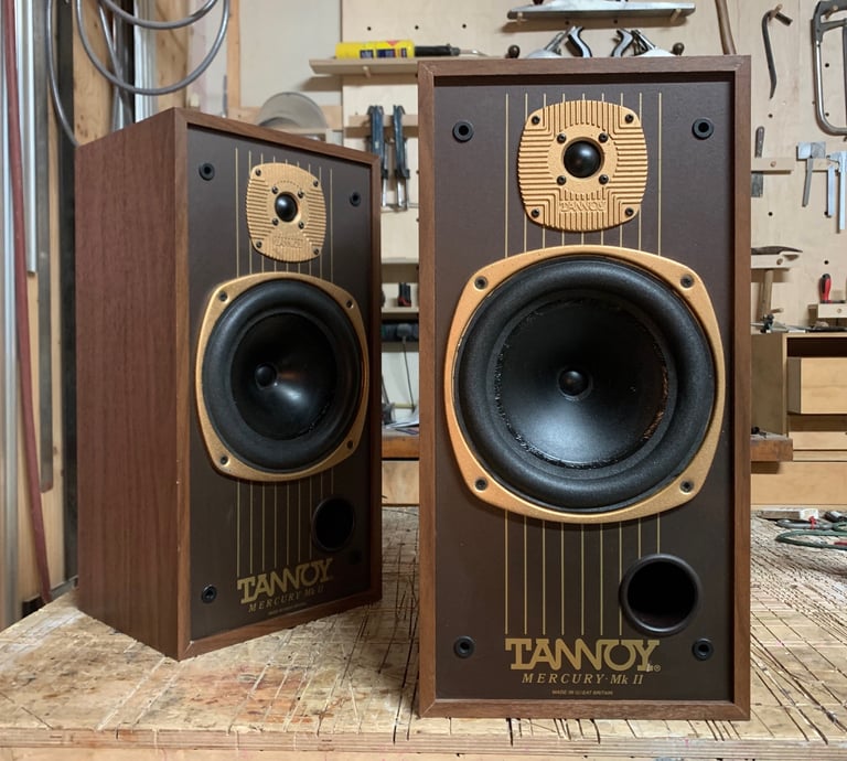 Vintage Tannoy Mercury MkII Speakers.