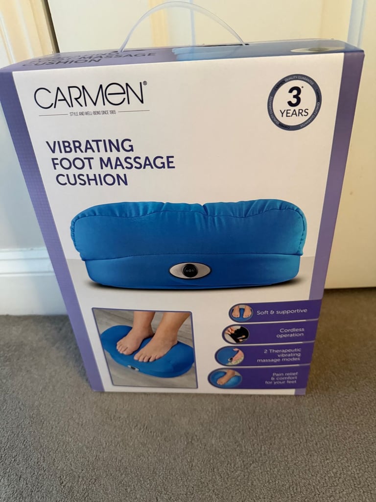 Vibrating Foot Massage Cushion BRAND NEW
