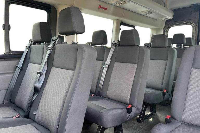 2023 Ford Transit 460 Leader AUTO L4 H3 ELWB High Roof 17 Seat Minibus RWD 2.0 EcoBlue 165ps, Min...
