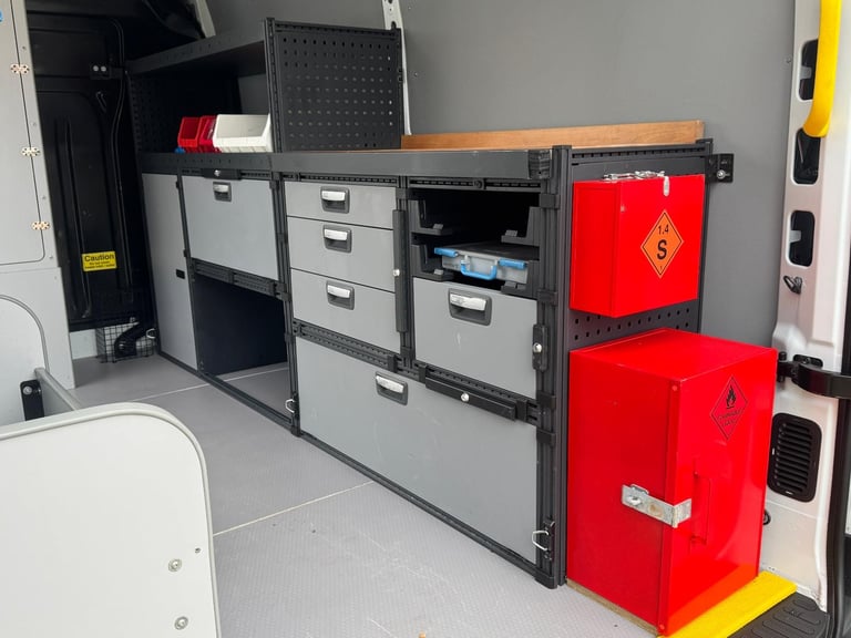 2018 VAUXHALL MOVANO L2H2 WORKSHOP VAN EURO 6 DIRECT FROM NETWORK RAIL