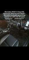 Mercedes W204 W212 W207 ESL Electronic steering lock fix emulator 