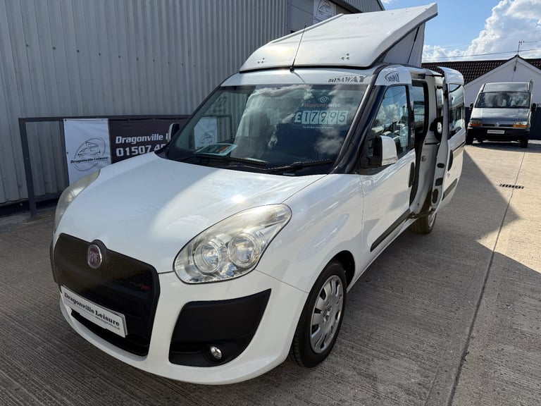 2015 (65)reg Fiat Doblo 1.6 M-Jet Camper Van - 1 Owner - 15250 miles