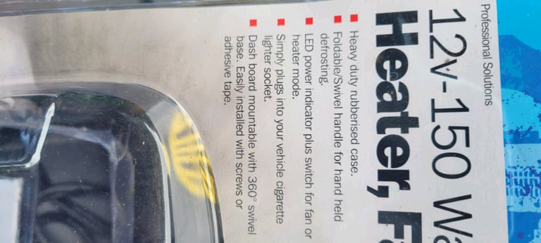 12v Car Heater /Defroster 