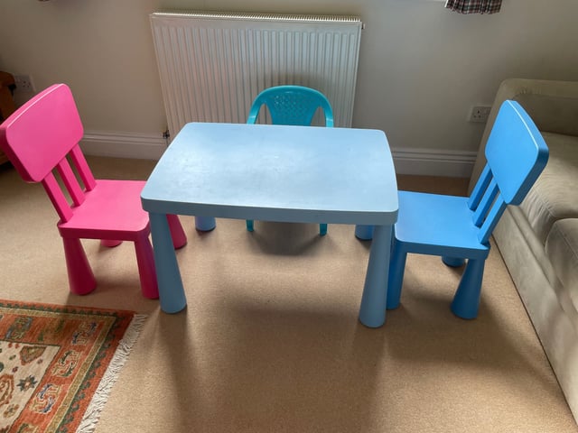 IKEA MAMMUT kiddies table and in Warsash, Hampshire